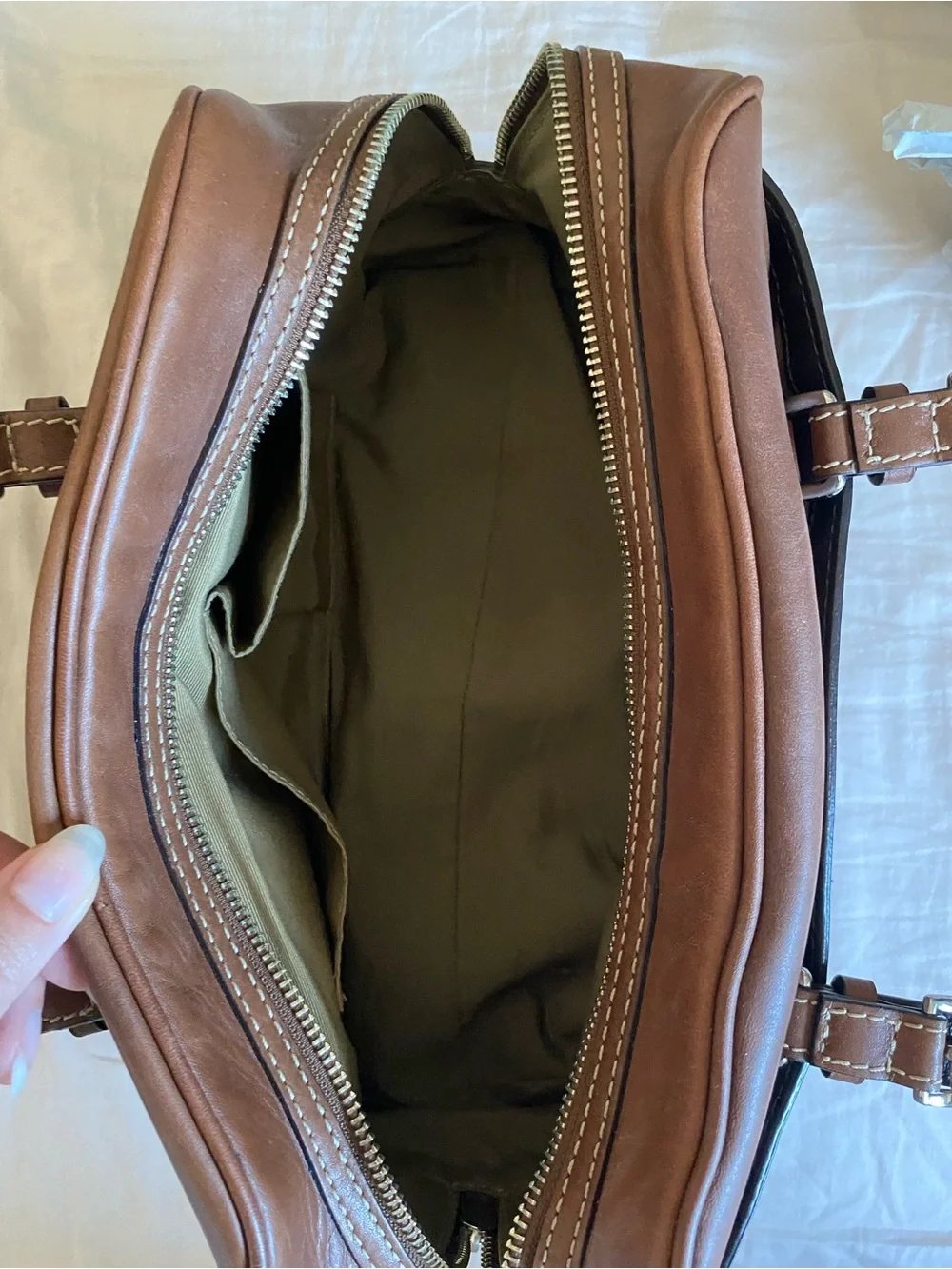 Coach F11198 Hampton Satchel Bag - Picture 4 of 6